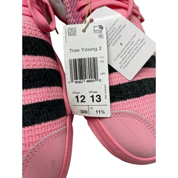 Adidas Trae Young 2.0 Basketball Shoe IE1667 Mid Pink Trap House Men’s Size 12 main image 9